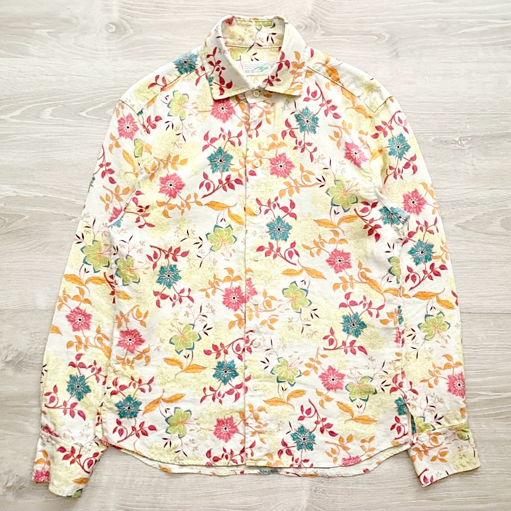 Seaplane | Men’s Floral Long Sleeve Shirt